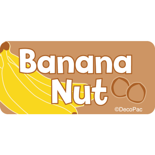 Banana Nut Promotional Label