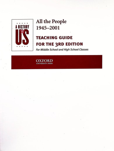 A History of US: All the People Volume 10 Teaching Guide (3rd Edition)