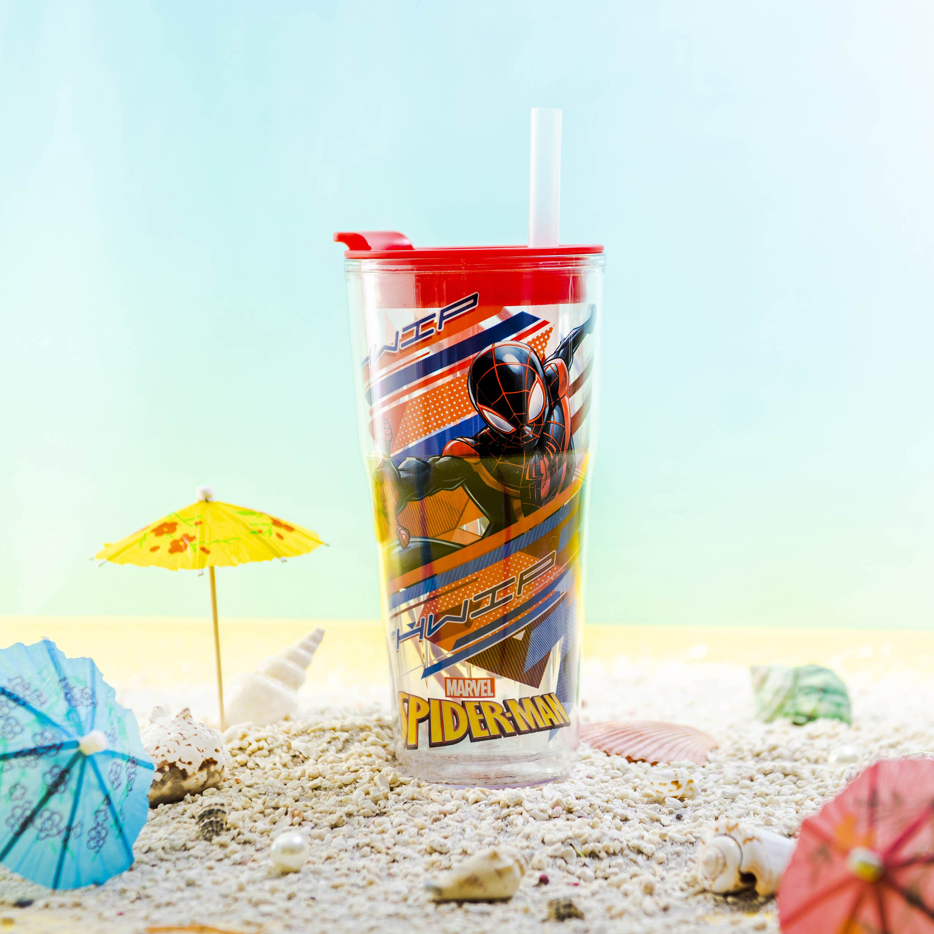 Marvel Comics 16 ounce Insulated Tumbler, Spider-Man slideshow image 5