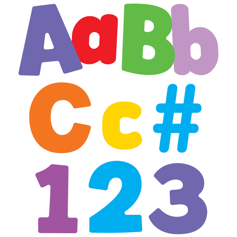 Color Splash Combo Pack EZ Letters, 219 Pieces