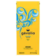 Gevalia Vanilla Mild Ground Coffee, 12 oz Bag