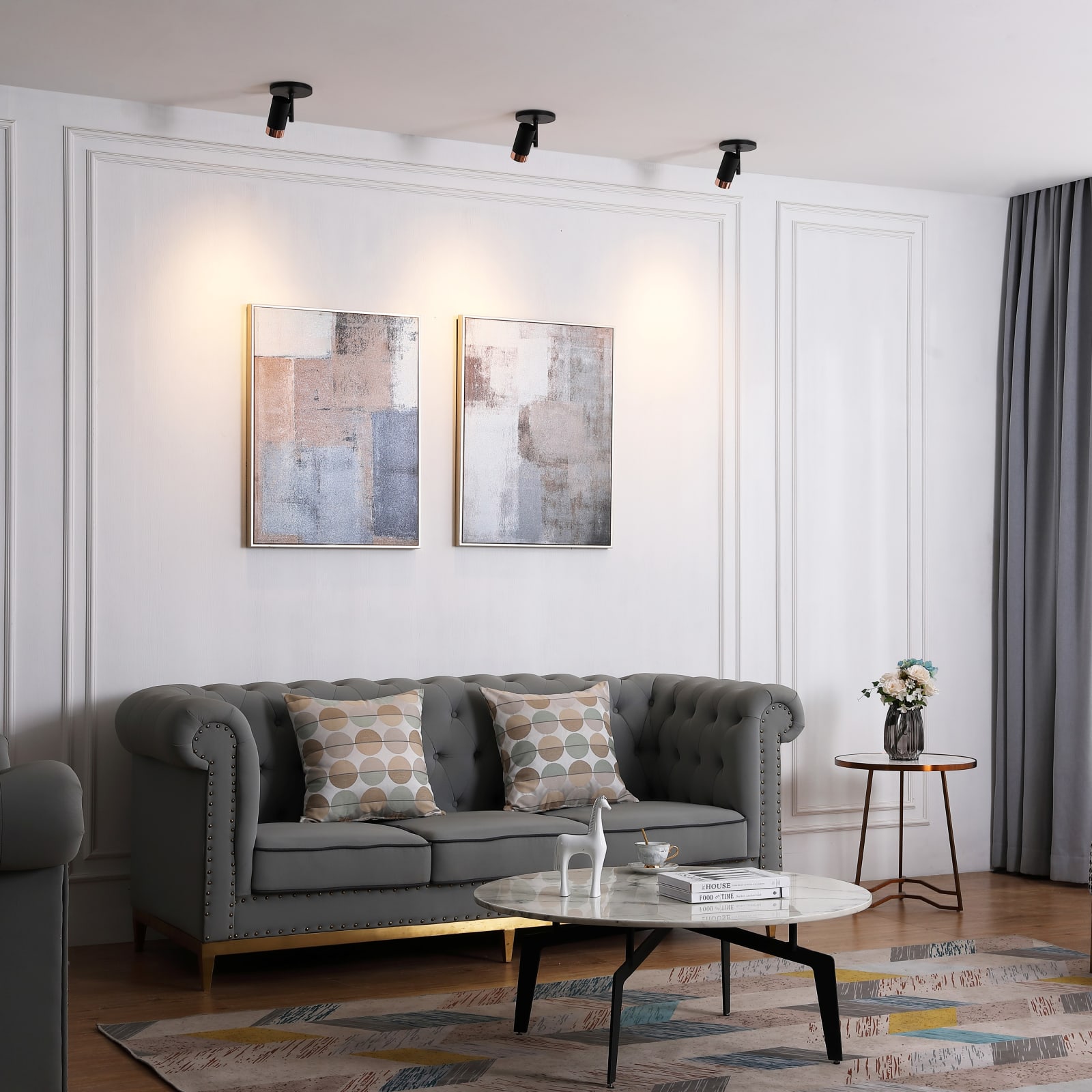 Ziv ZIV LED Thin Arm Spotlight — installation 2
