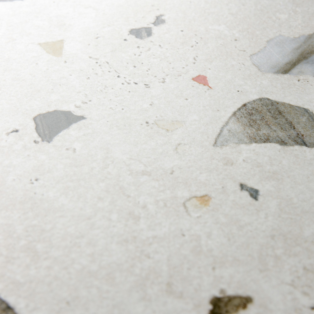 Sample – Sonar Hex White Porcelain Floor and Wall Tile