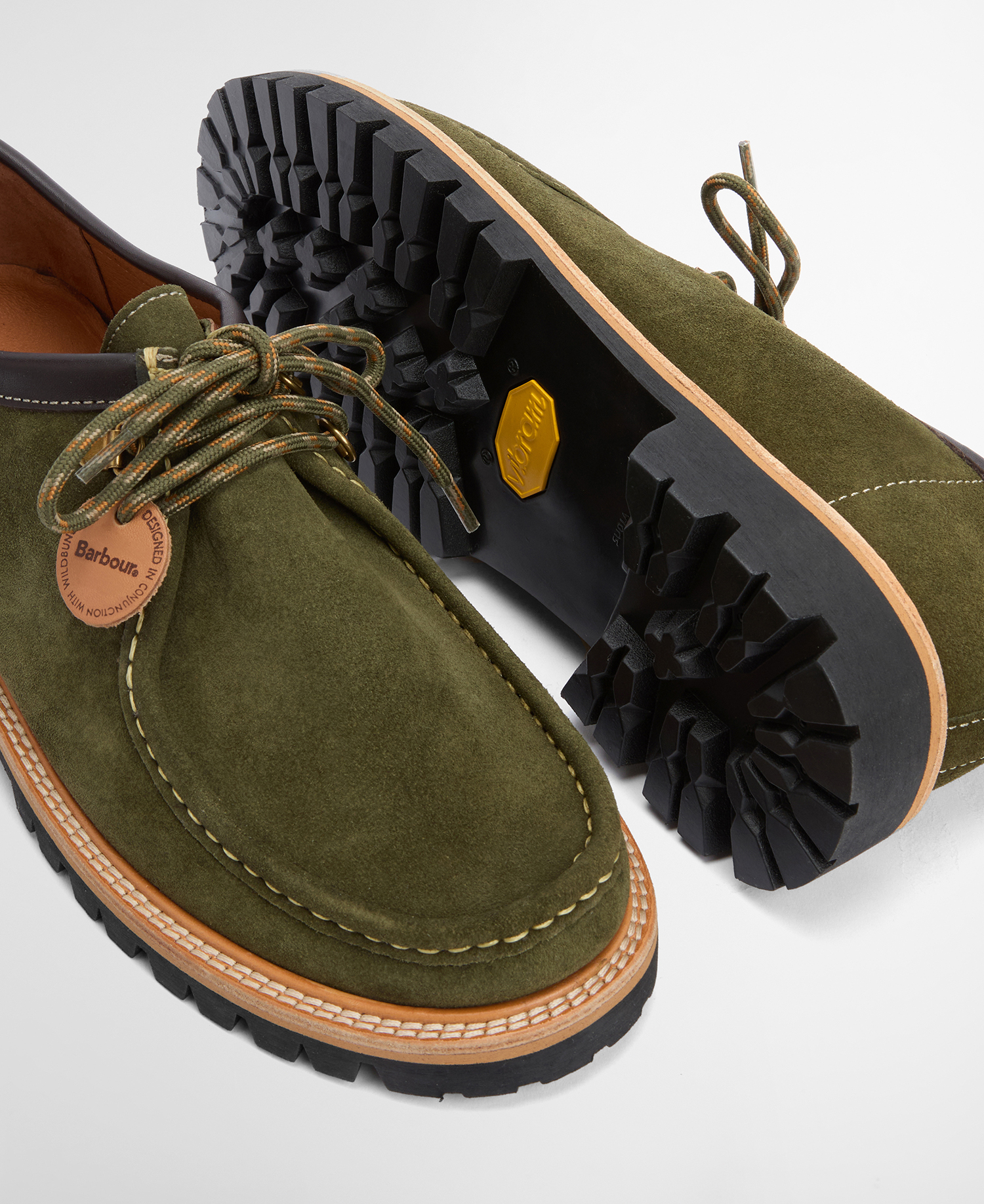 Mocassini stringati con mascherina Coatham Barbour x Wildbunch Styles image number 5