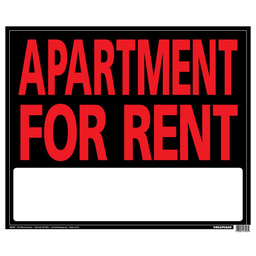 Apartment For Rent Sign (19