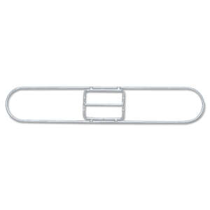 Boardwalk, Stainless Steel, 24", Clip-On Dust Mop Frame