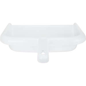 Carlisle, Sparta, Handheld, White, 10", Dust Pan