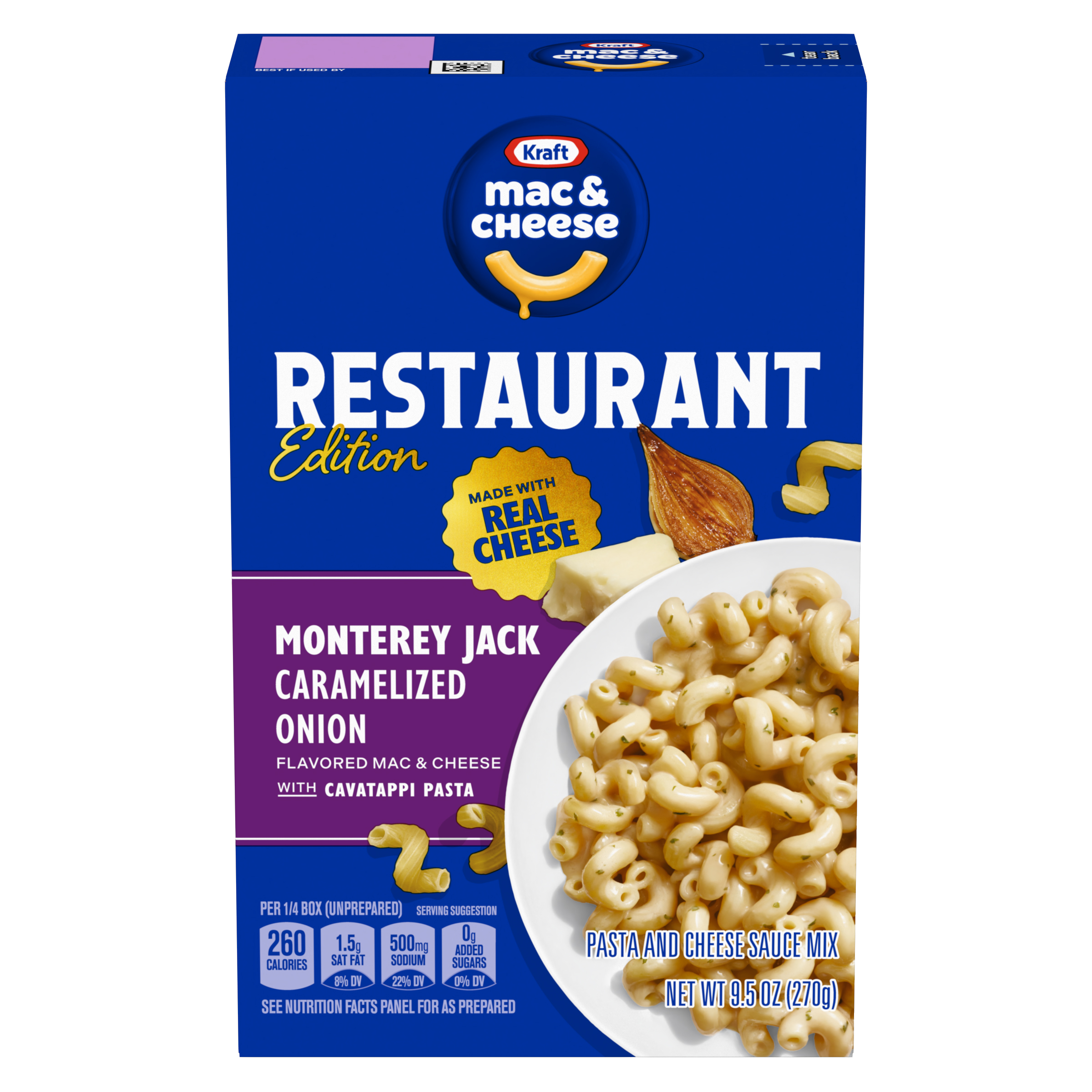 Monterey Jack Caramelized Onion Mac & Cheese Macaroni and Cheese Dinner