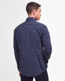 Lomond Tailored Long-Sleeved Shirt Midnight Tartan