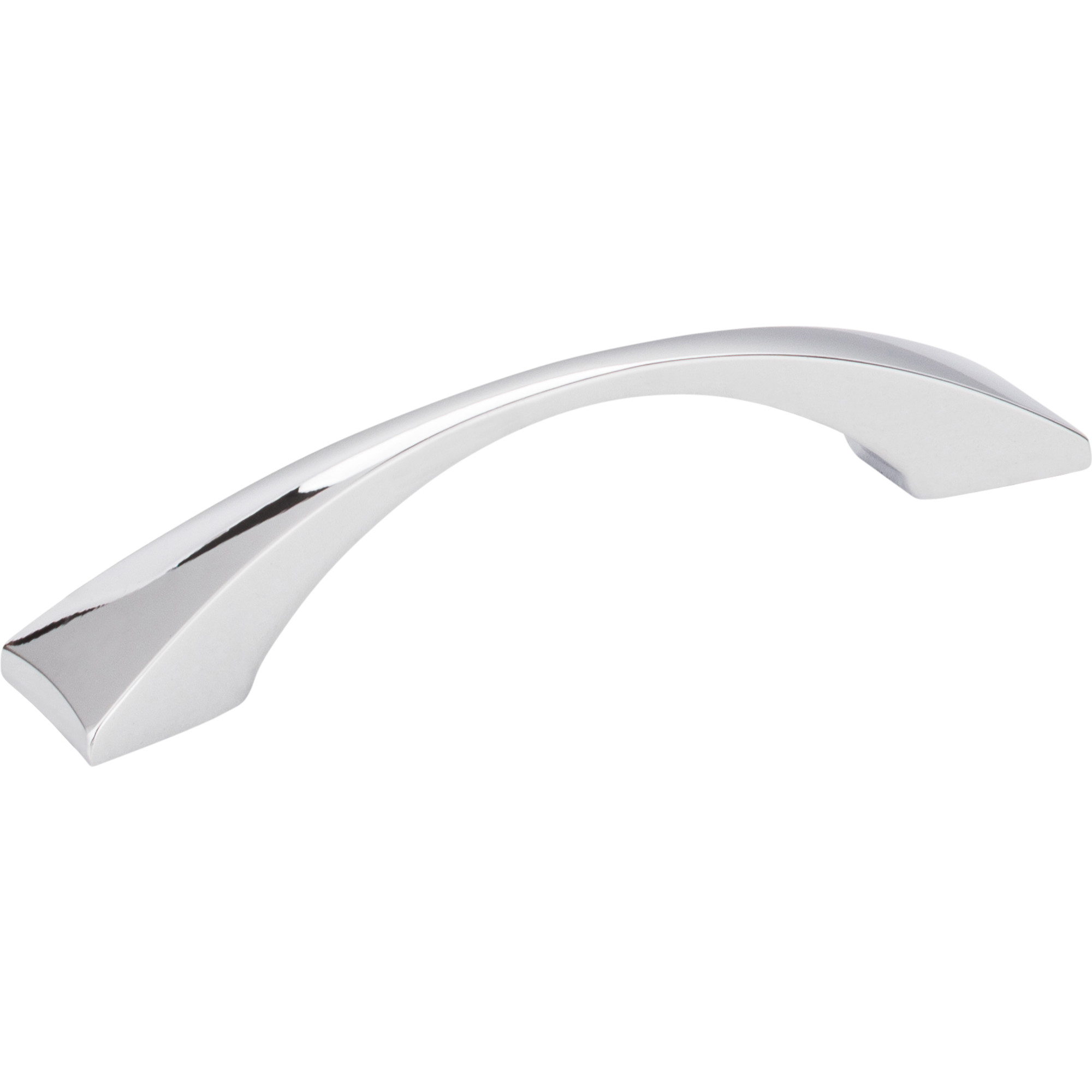 Glendale 96 mm Center-to-Center Arch Pull, Polished Chrome