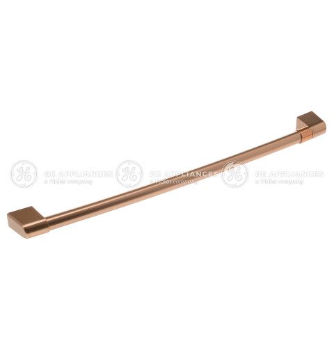 Brushed Copper Freezer Handle with Cafe Band