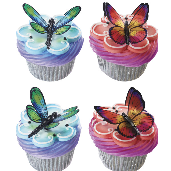 Dragonfly and Butterfly Layon