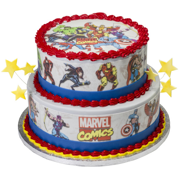 MARVEL Comics Comic Pages PhotoCake® Edible Image® Strips