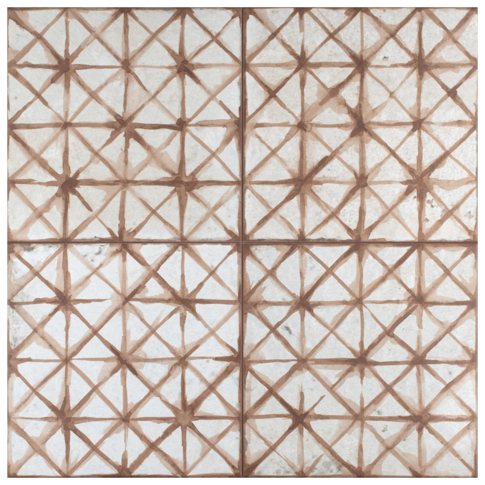 Kings Temple Oxide 17-5/8 in. x 17-5/8 in. Ceramic Floor and Wall Tile