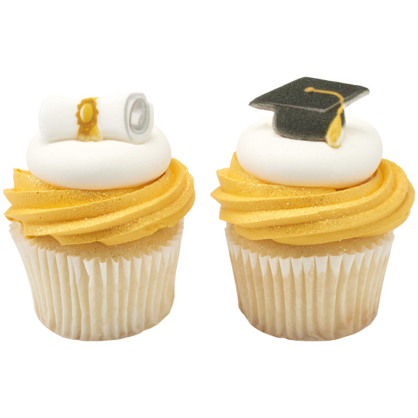 Graduation Cap & Scroll Dec-Ons® Decorations