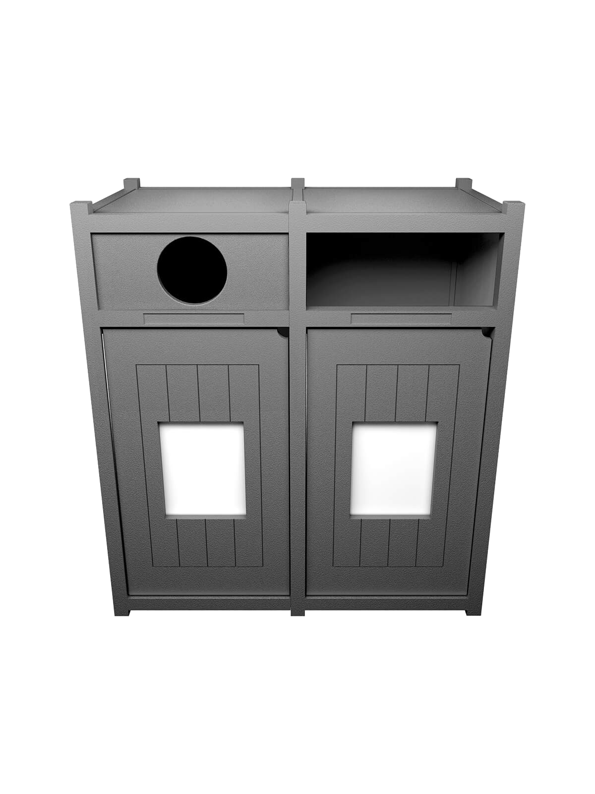 VISION – Double – Unit – Circle-Full – Grey