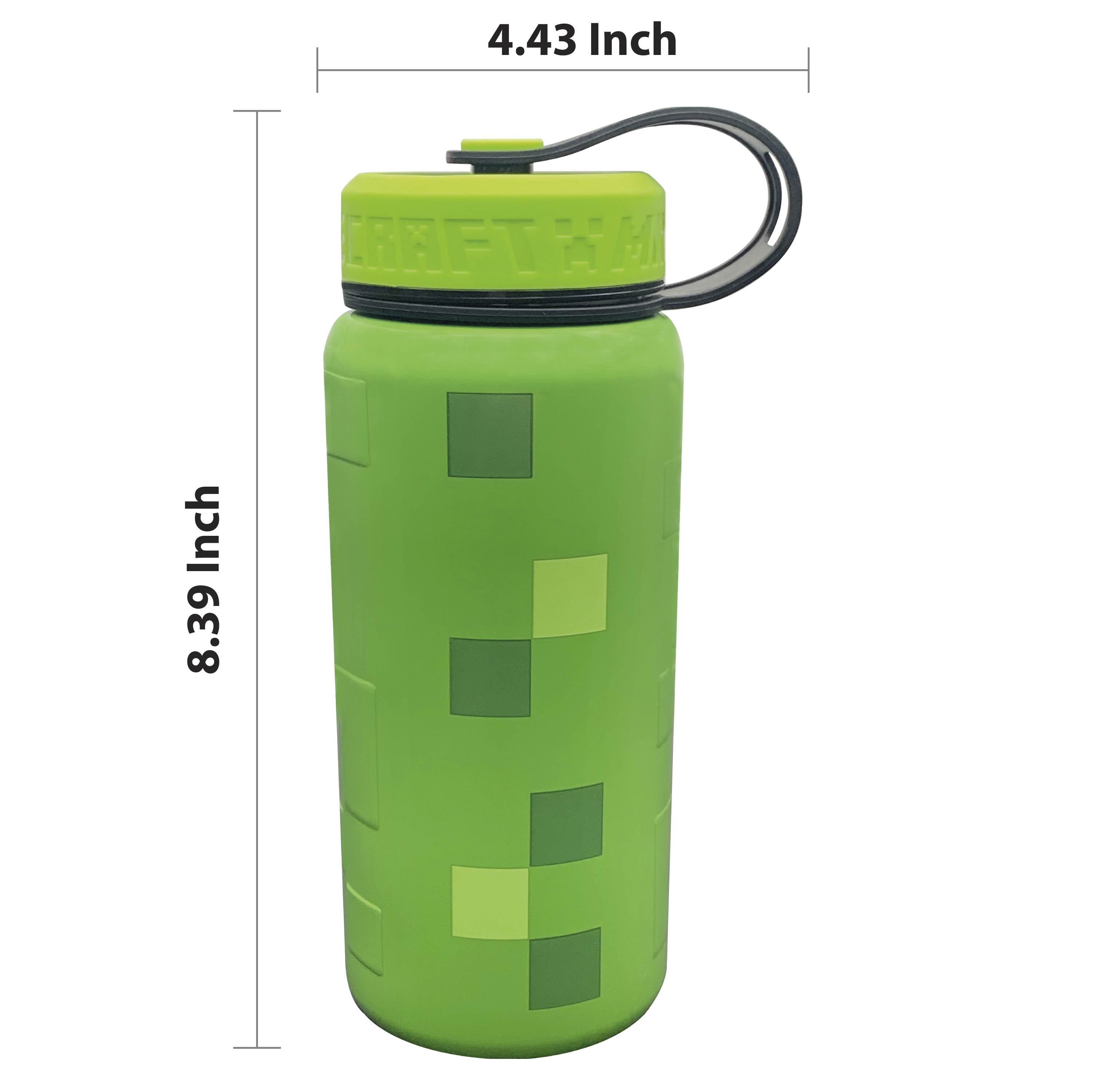 Minecraft 24 ounce Vacuum Insulated Stainless Steel Water Bottle, Video Games slideshow image 6
