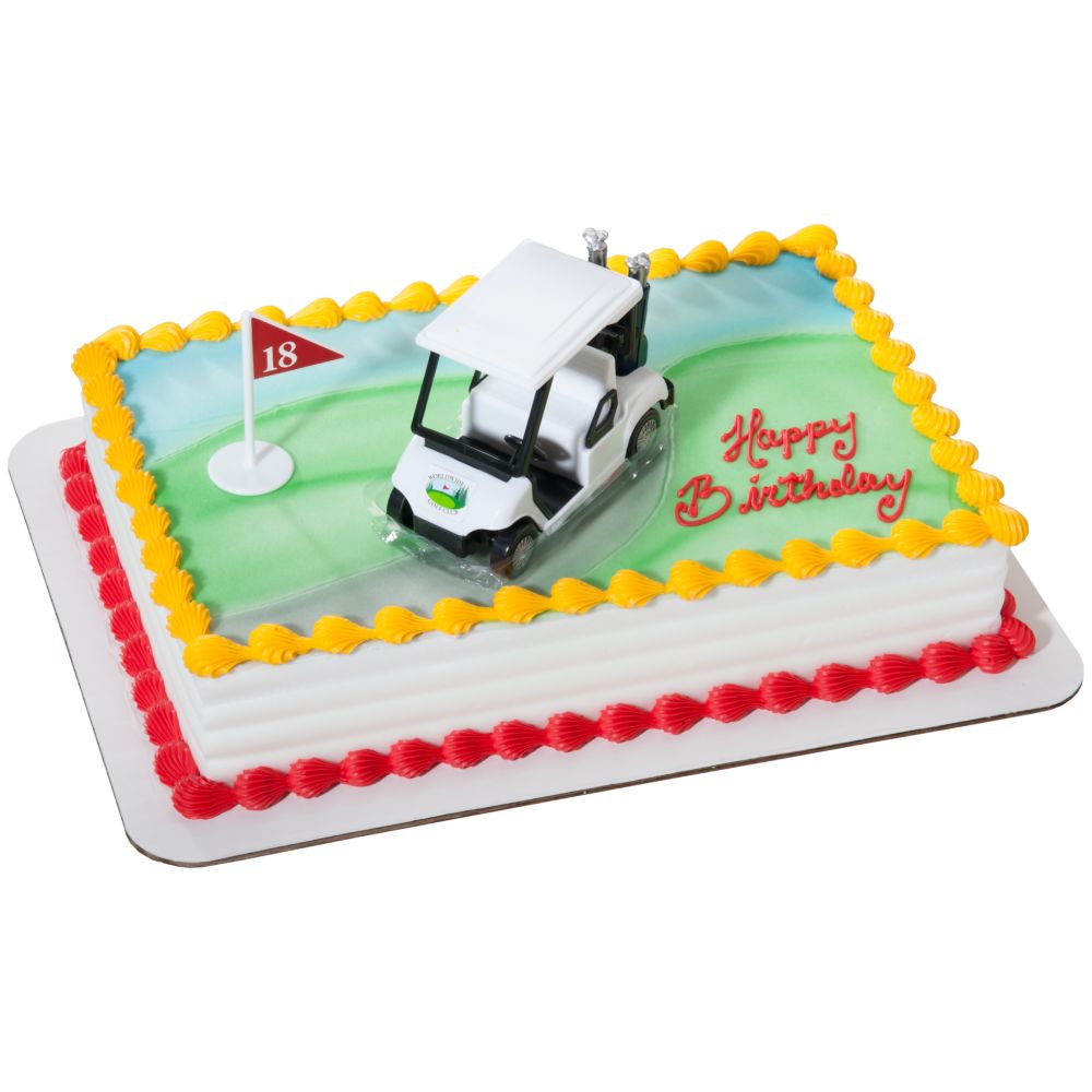 Image Cake Heading for the Green