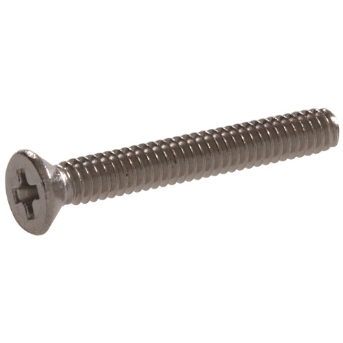 Stainless Steel Flat Head Phillips Machine Screw #6-32 x 3/4
