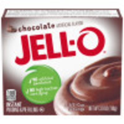 Jell-O Chocolate Instant Pudding & Pie Filling, 3.9 oz Box