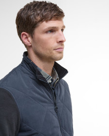Hybrid Fleece Jacket Classic Navy
