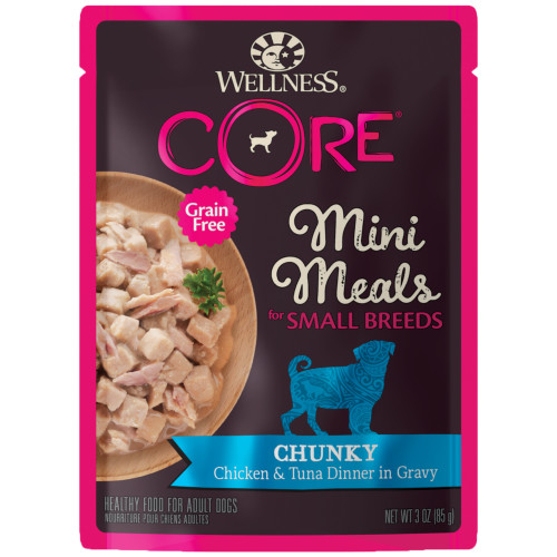 Wellness CORE Mini Meals Chicken & Tuna Front packaging