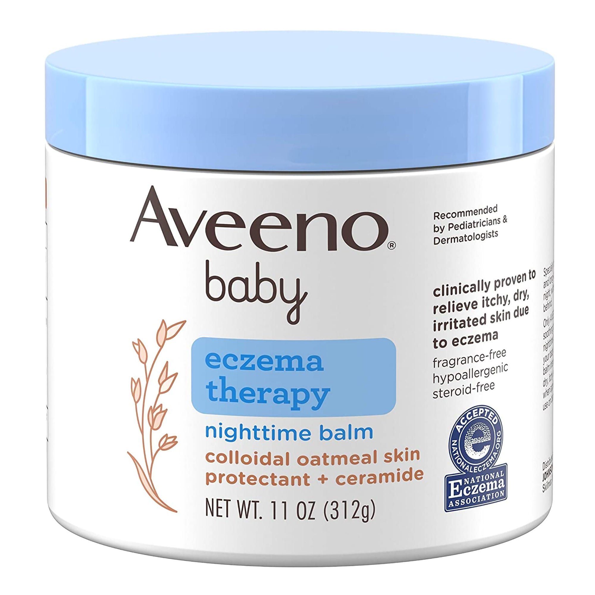Aveeno® Baby Eczema Therapy Nighttime Balm, 11-ounce Jar