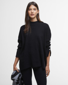 Kaylee High-Neck Jumper Classic Black