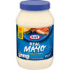 Kraft Real Mayo Creamy & Smooth Mayonnaise, for a Keto and Low Carb Lifestyle, 30 fl oz Jar