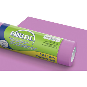 Bulletin Board Art Paper, Brite Purple, 48" x 50', 1 Roll