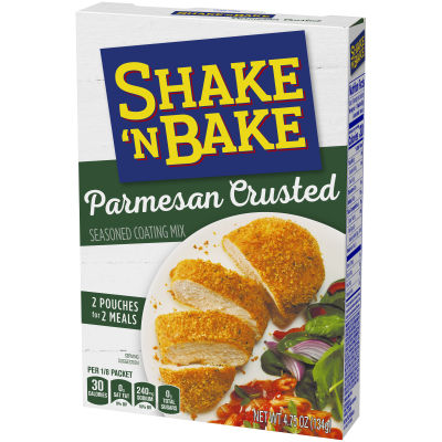 Shake 'N Bake Parmesan Crusted Seasoned Coating Mix, 2 ct Packets