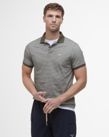 Shell Short-Sleeved Polo Shirt Uniform Green