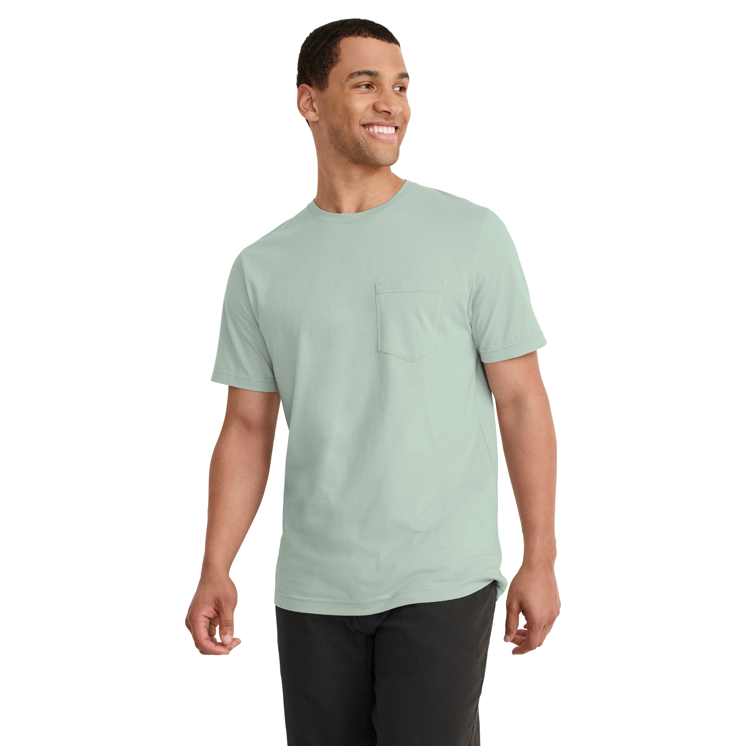 Jockey Men's Made in America Heritage Short Sleeve Pocket Tee - Picture 10 of 46