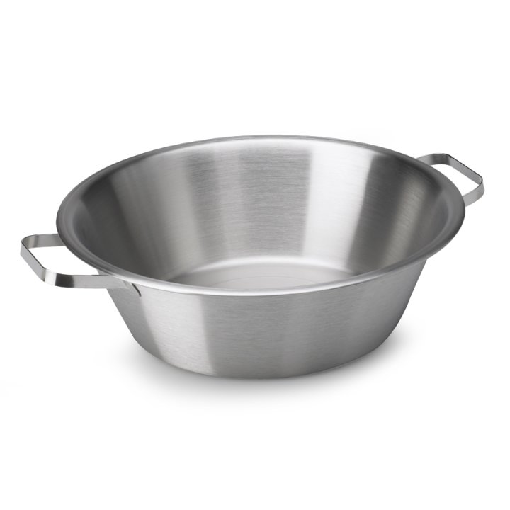 12-quart stainless steel utility bowl