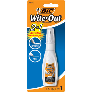 Wite Out&reg; 2 in 1 Correction Fluid