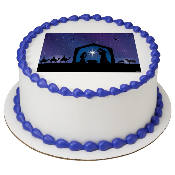 Nativity PhotoCake® Edible Image®