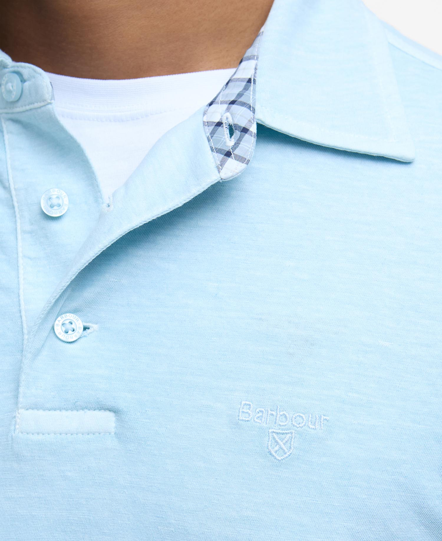 Drayton Linen Tailored Polo Shirt image number 4