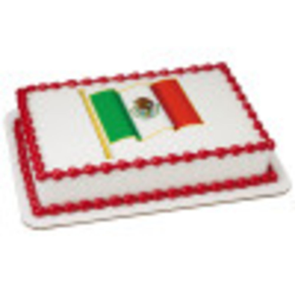 Image Cake Mexican Flag
