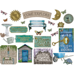 Curiosity Garden Gallery Wall Bulletin Board Set