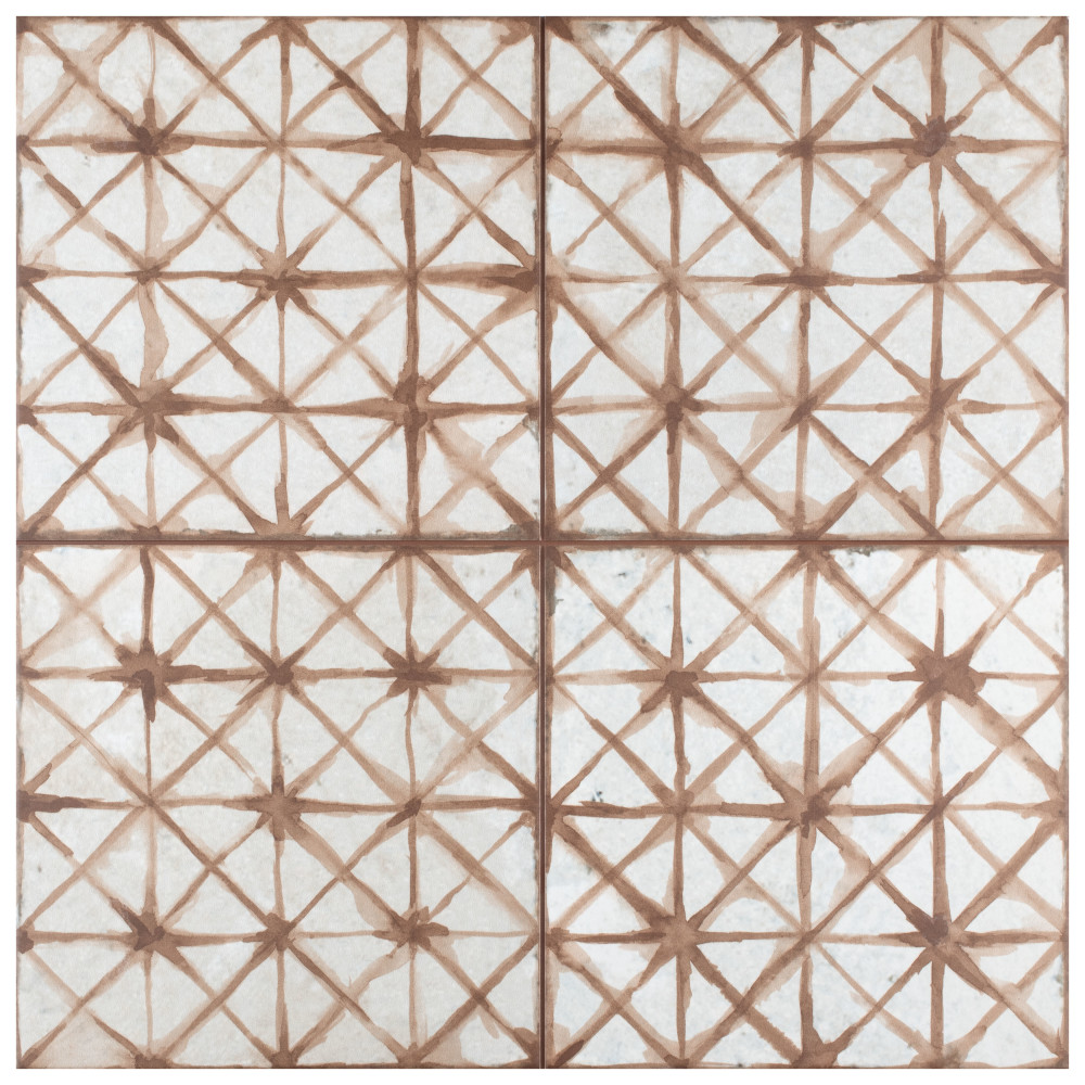 Kings Temple Oxide 17-5/8 in. x 17-5/8 in. Ceramic Floor and Wall Tile