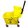 Impact, Value-Plus, 35qt, Mop Bucket w/ Sidepress Wringer, Yellow