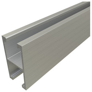 Power-Strut® Aluminum Back-to-Back Solid Channel, 10 ft.