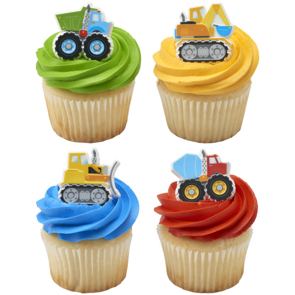 Construction Cupcake Rings