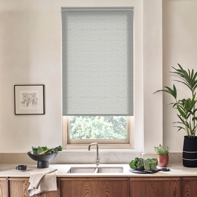Carmie Pewter Roller Blind