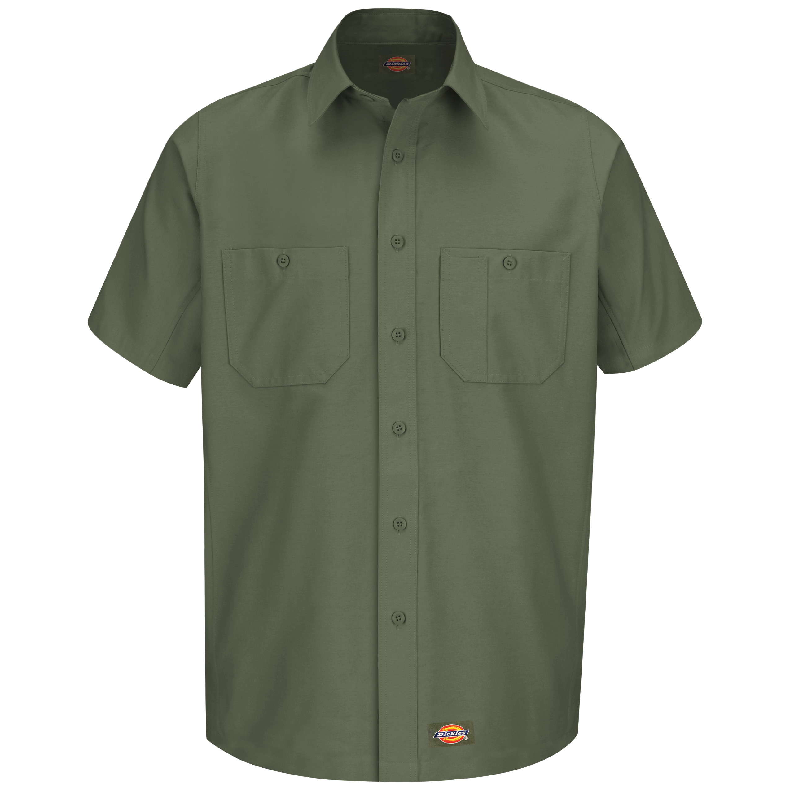 Men‘s Canvas Short-Sleeve Work Shirt-Dickies
