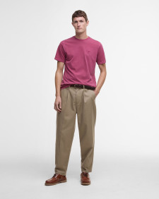Garment-Dyed T-Shirt Washed Raspberry