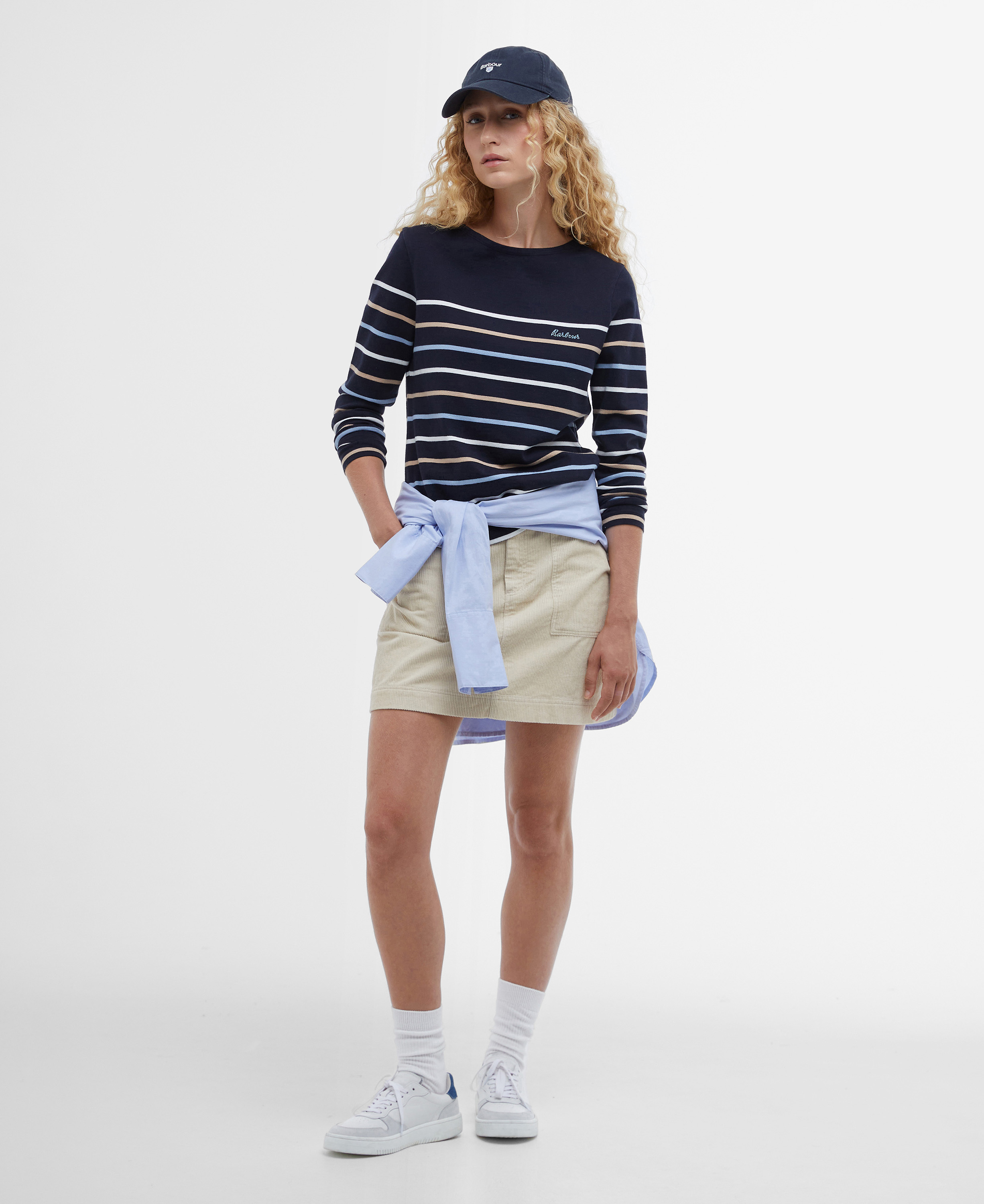 Hawkins Striped Long-Sleeved T-Shirt image number 1