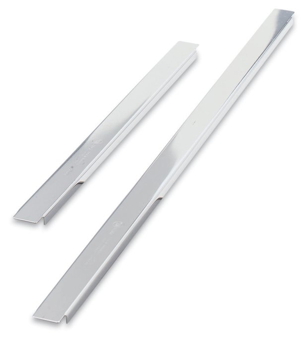 12-inch stainless steel steam table pan adaptor bar