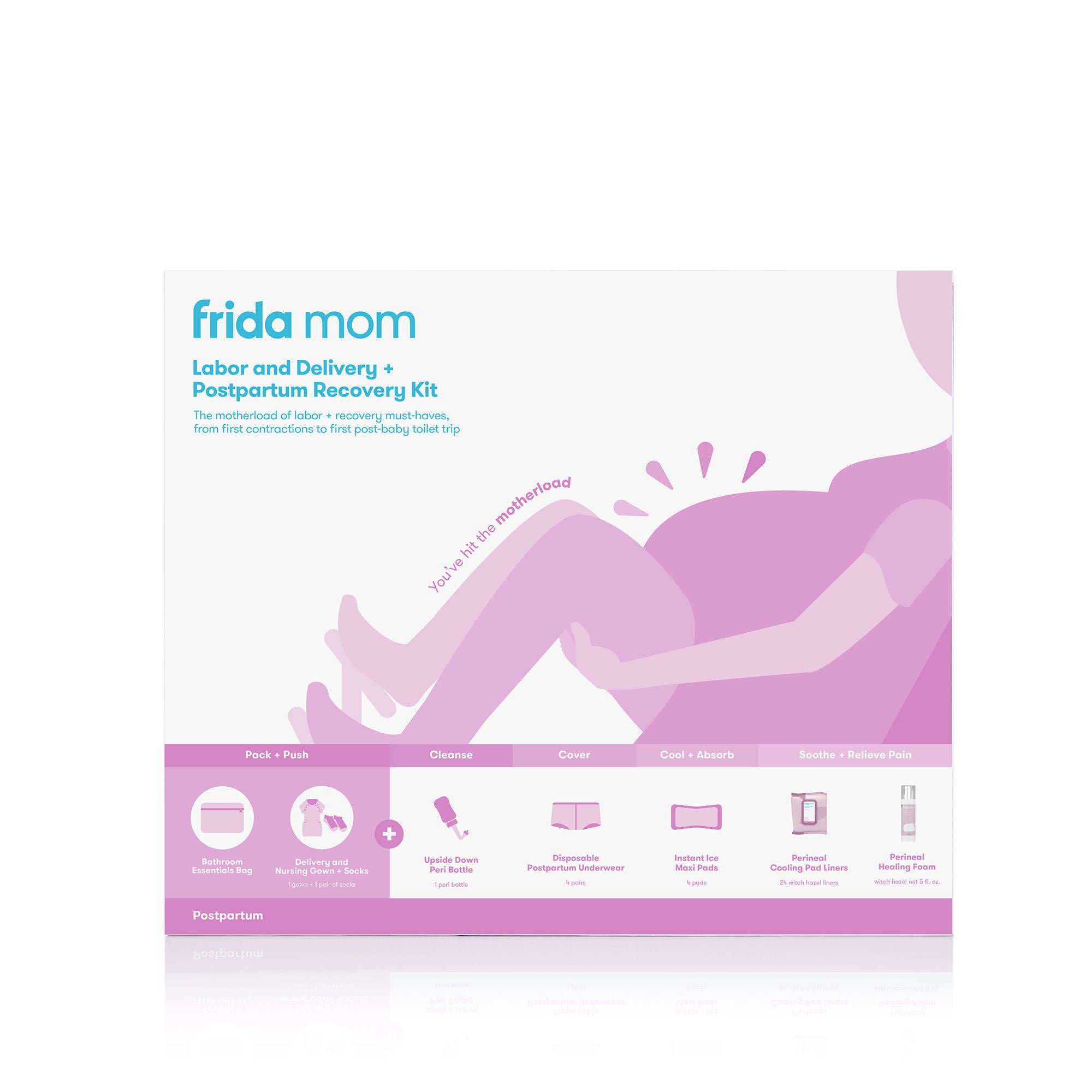 Fridababy LLC BAG KIT, HOSPITAL POSTPARTUM RECOVERY (4/CS)