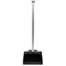 Impact, LobbyMaster, Black, 12", Dust Pan with Long Handle